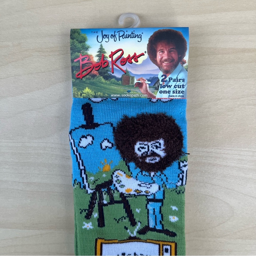 Bob Ross Socks - 2 Pairs